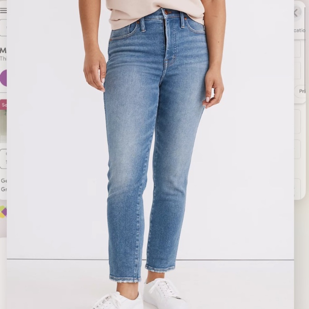 Madewell Stovepipe Jeans